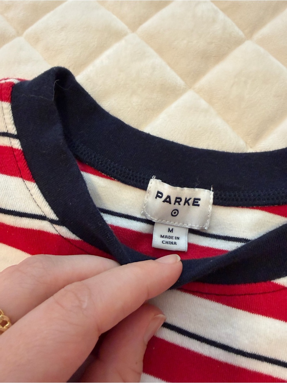 Parke x Target Women’s Striped Set Size M - Picture 2 of 3